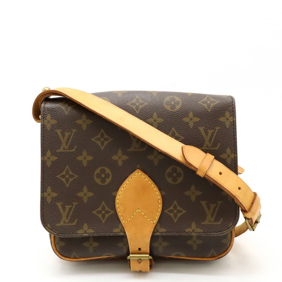 Louis Vuitton Shoulder Cartesiere Bag Monogram Crossbody Pochette - Picture 1 of 8
